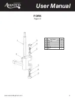 Предварительный просмотр 9 страницы Avantco Equipment MX30 User Manual