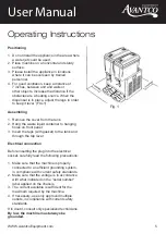 Предварительный просмотр 5 страницы Avantco Equipment RDM-32 User Manual