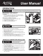 Preview for 5 page of Avantco 177D3G1 User Manual