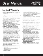 Preview for 10 page of Avantco 177D3G1 User Manual