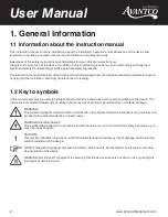 Preview for 2 page of Avantco 177EF40B User Manual