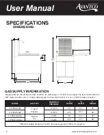 Preview for 4 page of Avantco 177FBF1824LP User Manual