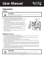 Preview for 10 page of Avantco 177FF300L User Manual