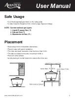 Preview for 5 page of Avantco 177GRCLP User Manual