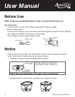 Preview for 8 page of Avantco 177GRCLP User Manual