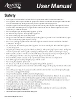 Preview for 3 page of Avantco 177PPC22 User Manual