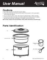 Preview for 4 page of Avantco 177RCA40 User Manual