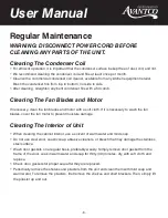 Preview for 8 page of Avantco 178APT27 User Manual