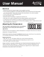 Preview for 4 page of Avantco 178GF25HC User Manual