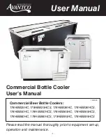 Avantco 178HBB25HC User Manual preview