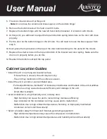 Preview for 4 page of Avantco 178SS1F2HC User Manual