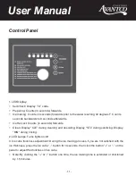 Preview for 11 page of Avantco 194BIN23022 User Manual