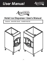 Preview for 21 page of Avantco 194BIN23022 User Manual