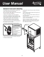 Preview for 32 page of Avantco 194BIN23022 User Manual