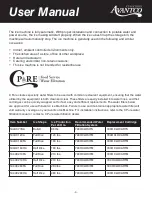 Preview for 4 page of Avantco 194UC120A User Manual