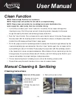 Preview for 13 page of Avantco 194UCF120A User Manual