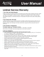 Preview for 19 page of Avantco 194UCF120A User Manual