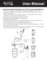 Предварительный просмотр 3 страницы Avantco Beer Keg Dispenser User Manual