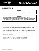 Preview for 5 page of Avantco FF300 User Manual