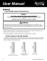 Preview for 14 page of Avantco FF300 User Manual