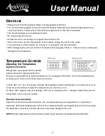 Preview for 3 page of Avantco GDC10 User Manual