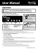 Preview for 4 page of Avantco ID1800 User Manual