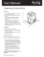 Preview for 5 page of Avantco RBD32 User Manual