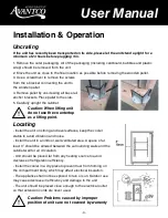 Preview for 3 page of Avantco UDD1 User Manual