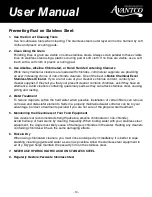 Preview for 14 page of Avantco UDD1 User Manual