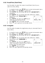 Предварительный просмотр 18 страницы avantec DT910 User Manual