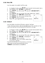 Предварительный просмотр 19 страницы avantec DT910 User Manual