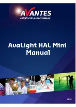 Avantes AvaLight HAL Mini Manual preview