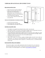 Preview for 19 page of Avantgarde TBWC-168BSS3 Instruction Manual