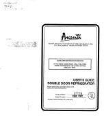 Предварительный просмотр 1 страницы Avanti 1352 YWT User Manual