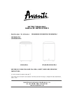 Предварительный просмотр 1 страницы Avanti BCA-4560W Instruction Manual