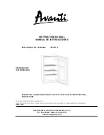 Предварительный просмотр 1 страницы Avanti BCA327B Instruction Manual