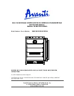 Avanti BCA5104SG Instruction Manual preview