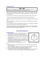 Preview for 8 page of Avanti CF146 Instruction Manual