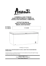 Avanti CFC244H0W Instruction Manual preview