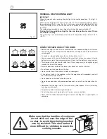 Предварительный просмотр 8 страницы Avanti DE 2402 SC Operating Instructions Manual