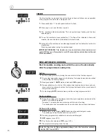 Предварительный просмотр 20 страницы Avanti DE 2402 SC Operating Instructions Manual