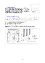 Предварительный просмотр 15 страницы Avanti Elite DER20P3S Instruction Manual