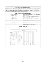 Предварительный просмотр 13 страницы Avanti FF145H0W Instruction Manual