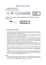 Предварительный просмотр 9 страницы Avanti FF18D0W-2 Instruction Manual