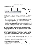 Предварительный просмотр 9 страницы Avanti FFBM102D0W Instruction Manual