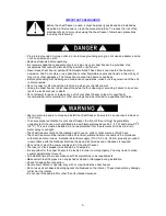 Preview for 6 page of Avanti FREEZER / CONGELADOR CF103 Instruction Manual