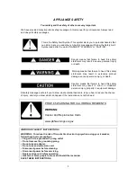 Preview for 3 page of Avanti IMC132A3S Instruction Manual