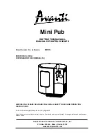 Avanti MBD5L Instruction Manual preview