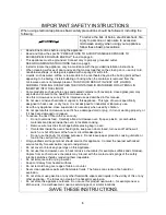 Предварительный просмотр 5 страницы Avanti MO1450TW Instruction Manual