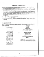 Предварительный просмотр 10 страницы Avanti mo629t Instruction Manual